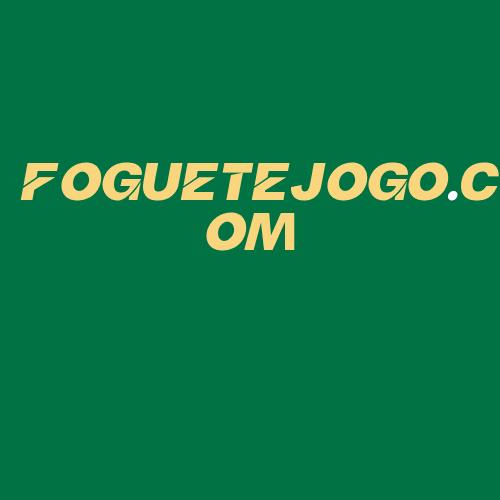 Logo da FOGUETEJOGO